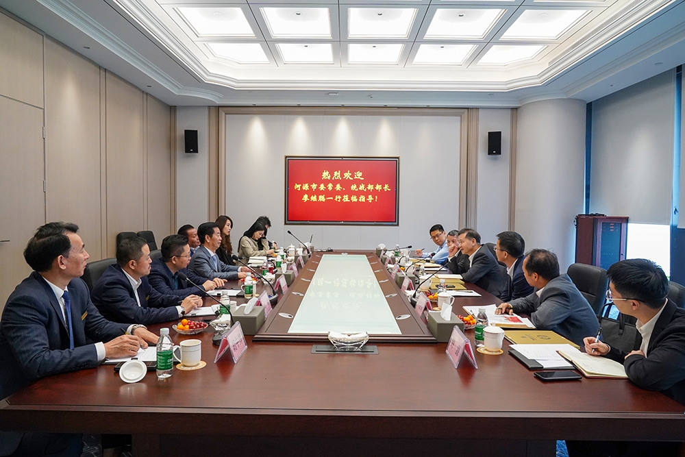 河源市委常委、統(tǒng)戰(zhàn)部部長廖繼聰一行調(diào)研華豐-1